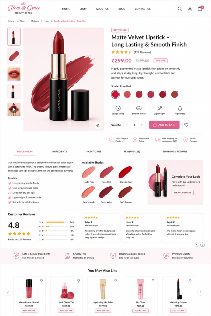 Matte Velvet Lipstick