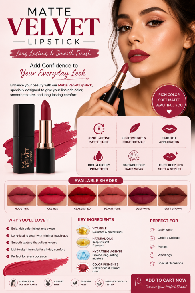 Matte Velvet Lipstick