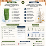 Face Wash vs Cleanser