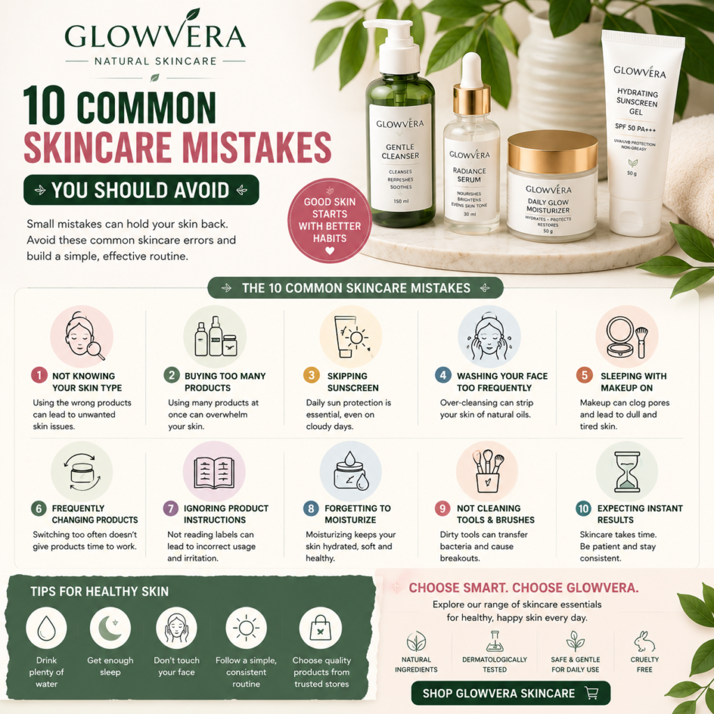 Common Skincare Mistakes