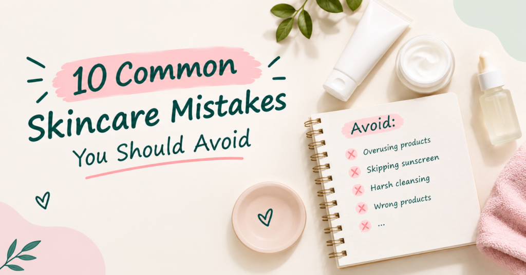Common Skincare Mistakes